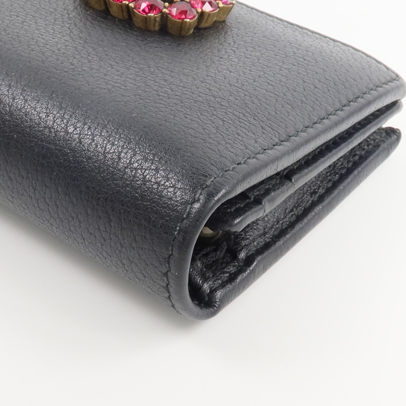 GUCCI 牛皮皮革GG Marmont Wallet錢包-9