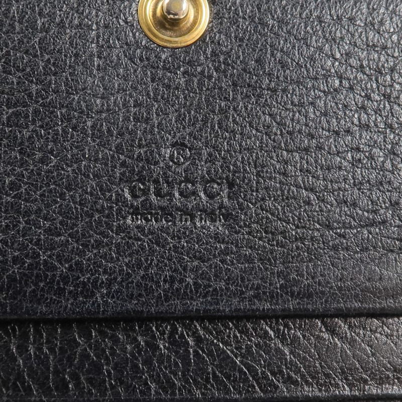 GUCCI 牛皮皮革GG Marmont Wallet錢包-12
