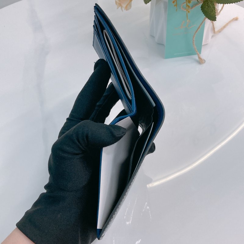 MS0701 Gucci 古馳經典款中長短錢包 漆皮深藍色 Microssima Bi-Fold Wallet Patent Leather Blue-12