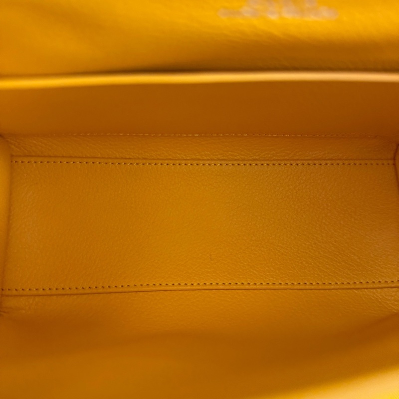 99新 Goyard/戈雅 西貢mini 招財黃 25年全套配件-7