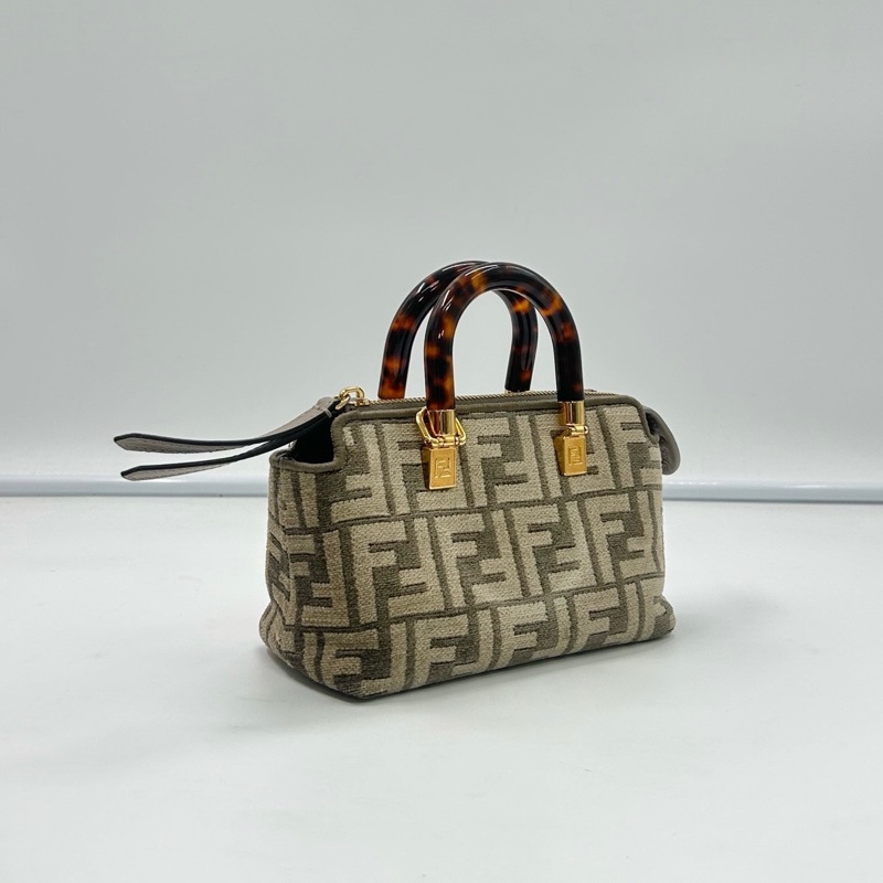 99新💛Fendi 芬迪Mini By The Way玳瑁包手提包❤️正品保障-3