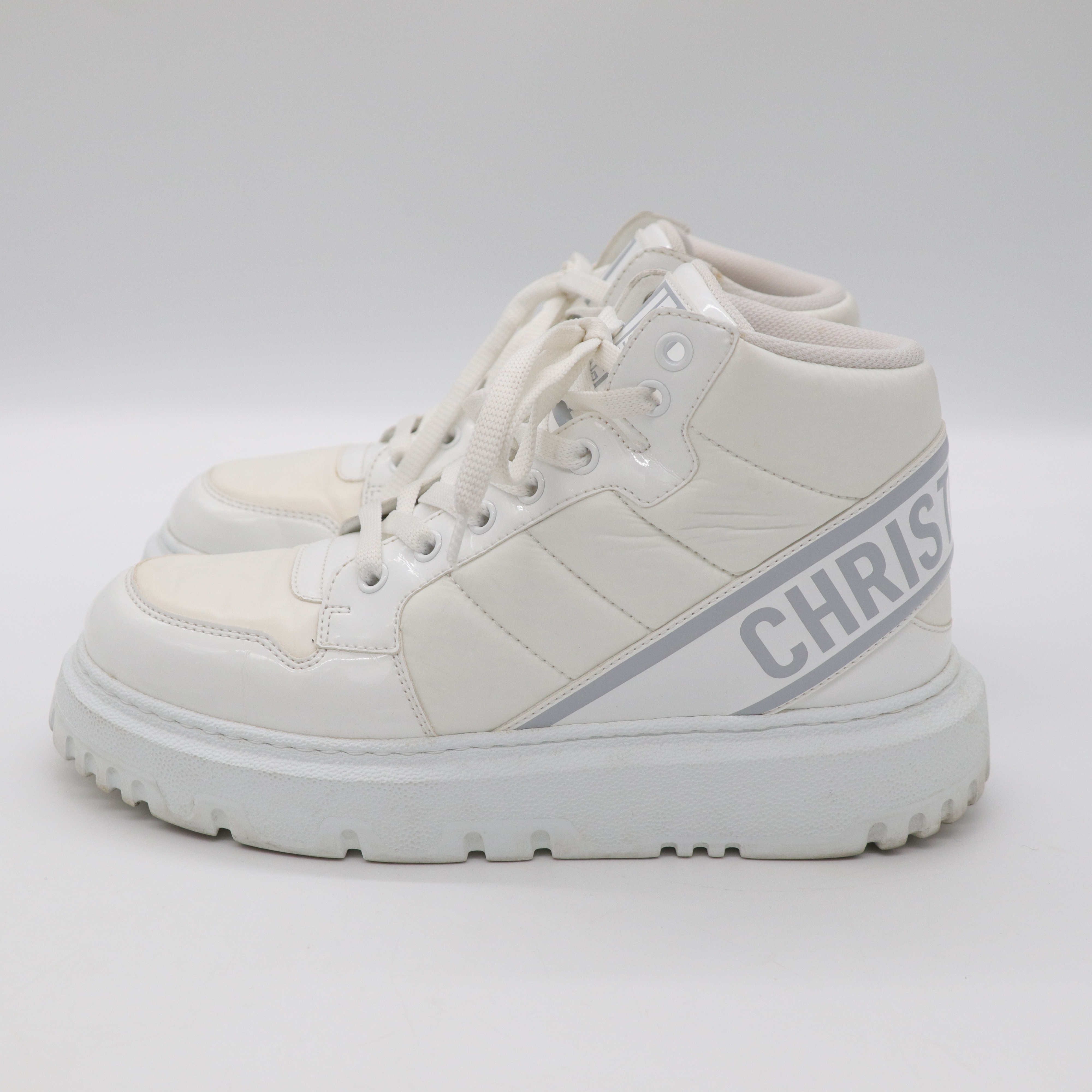 Dior 白色高筒休閒鞋-7