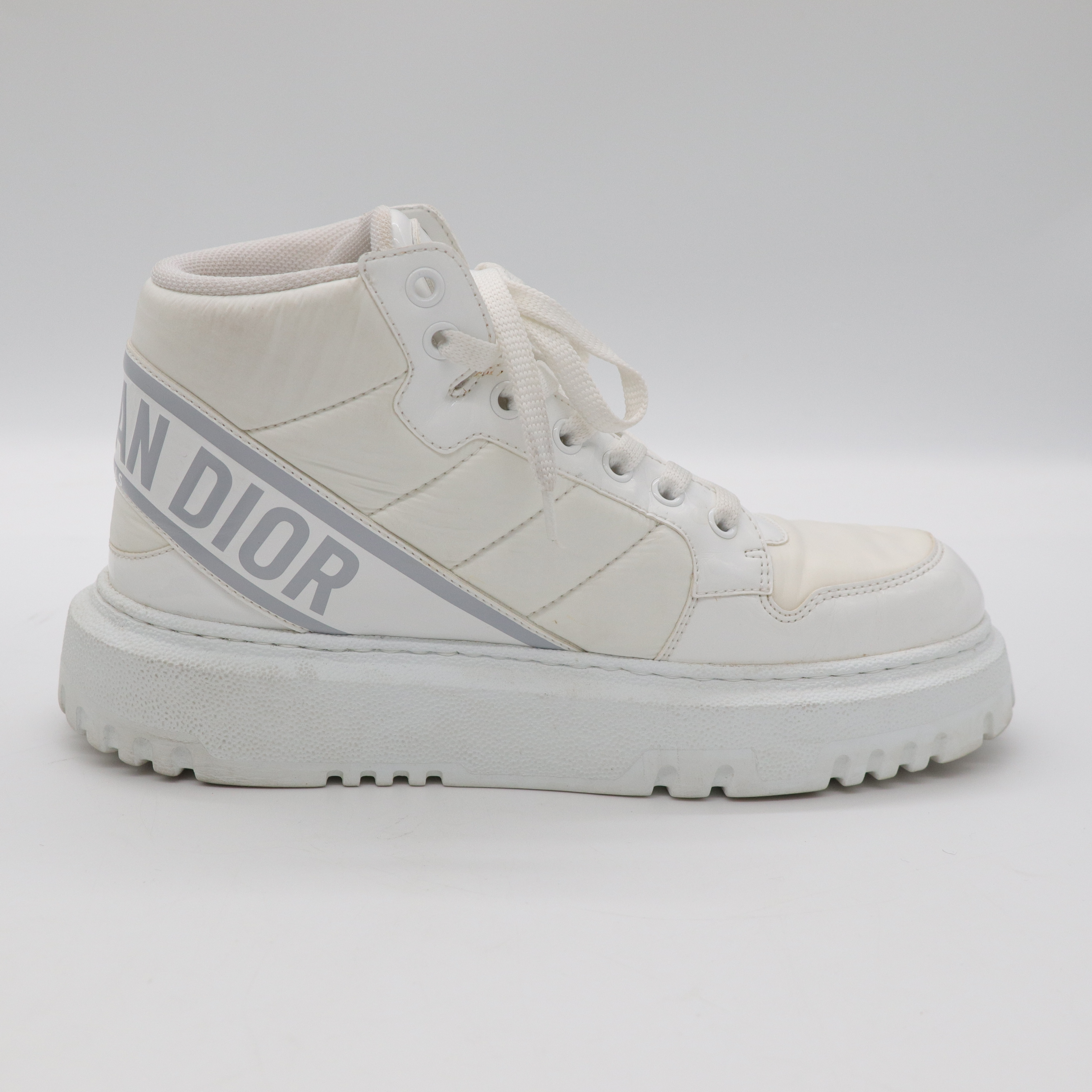 Dior 白色高筒休閒鞋-9