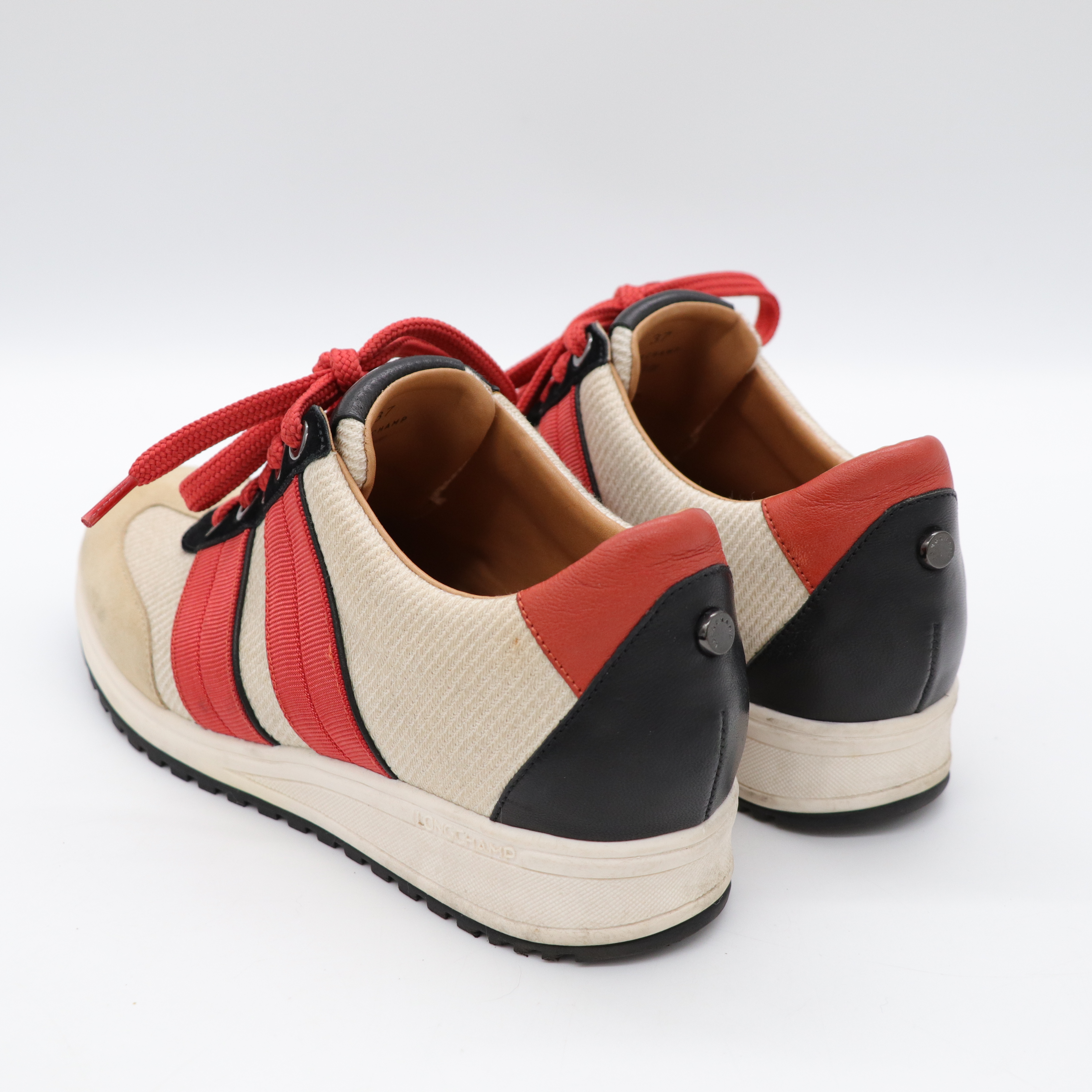 longchamp 撞色布鞋-6