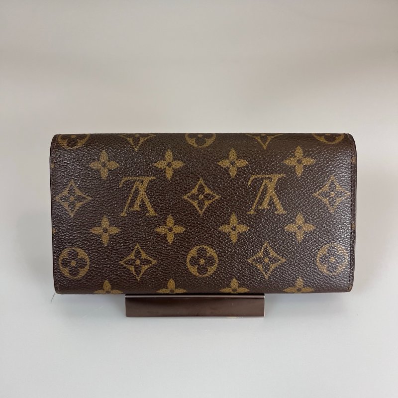 LV M61734 老花發財長夾-1