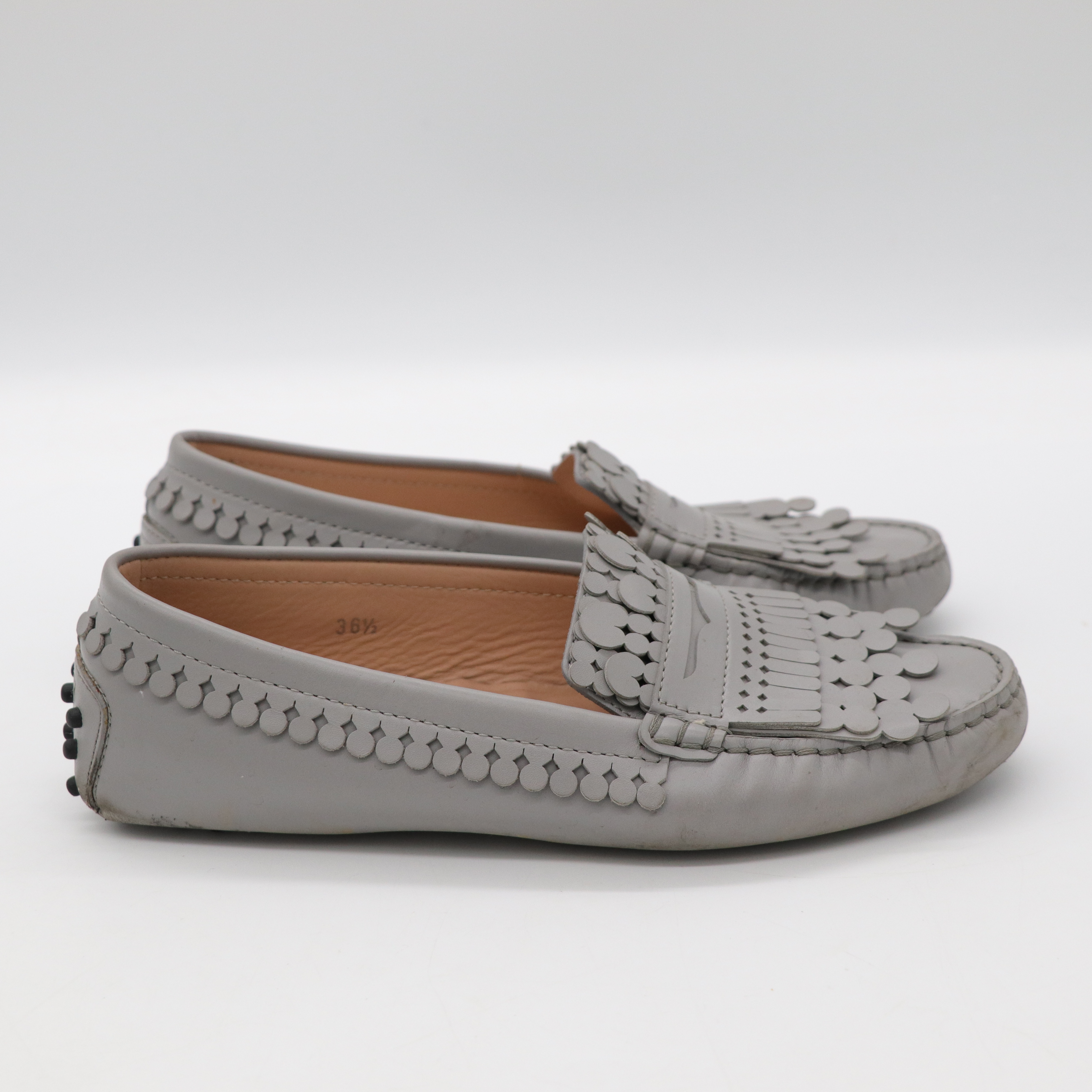 Tods 灰色豆豆鞋-3