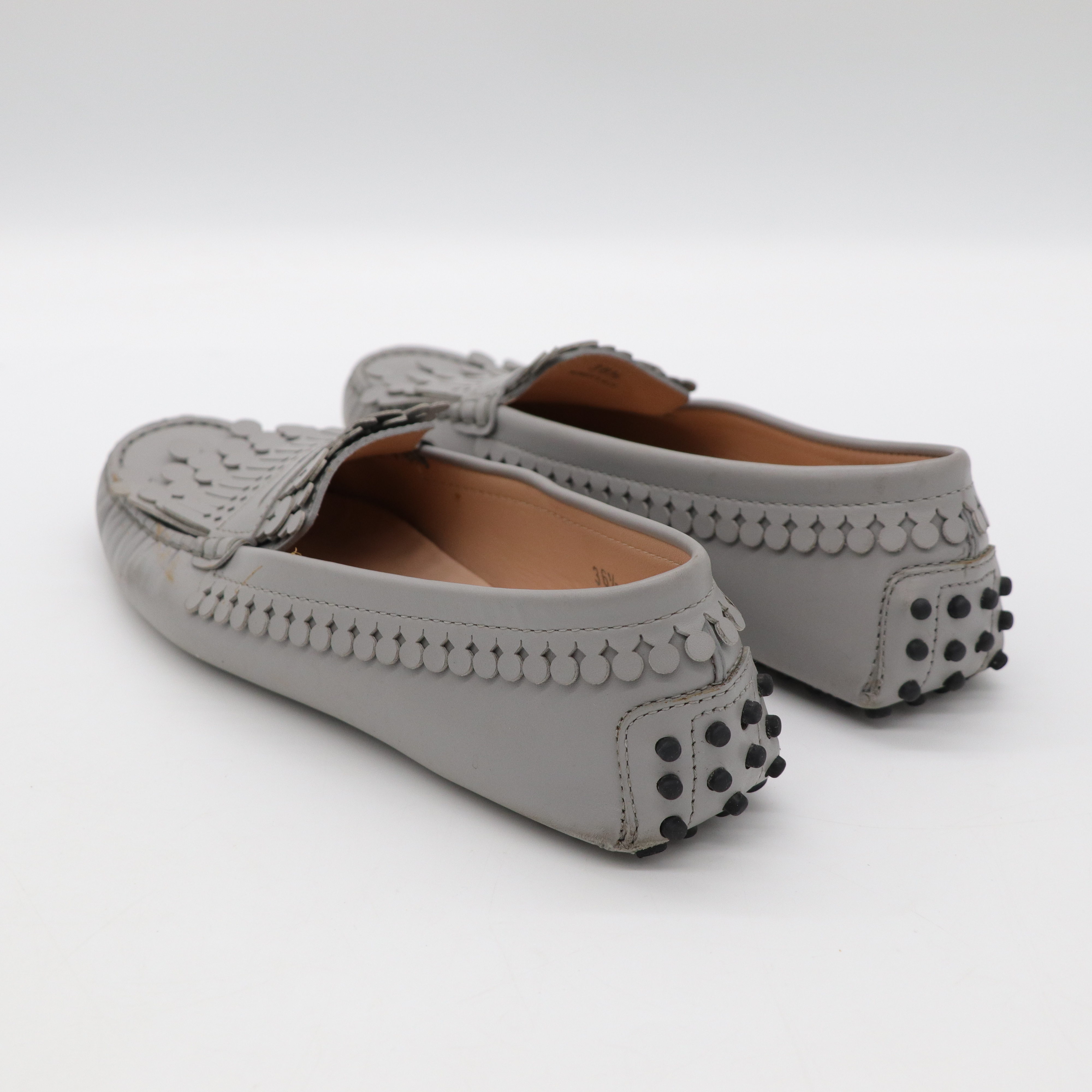 Tods 灰色豆豆鞋-6