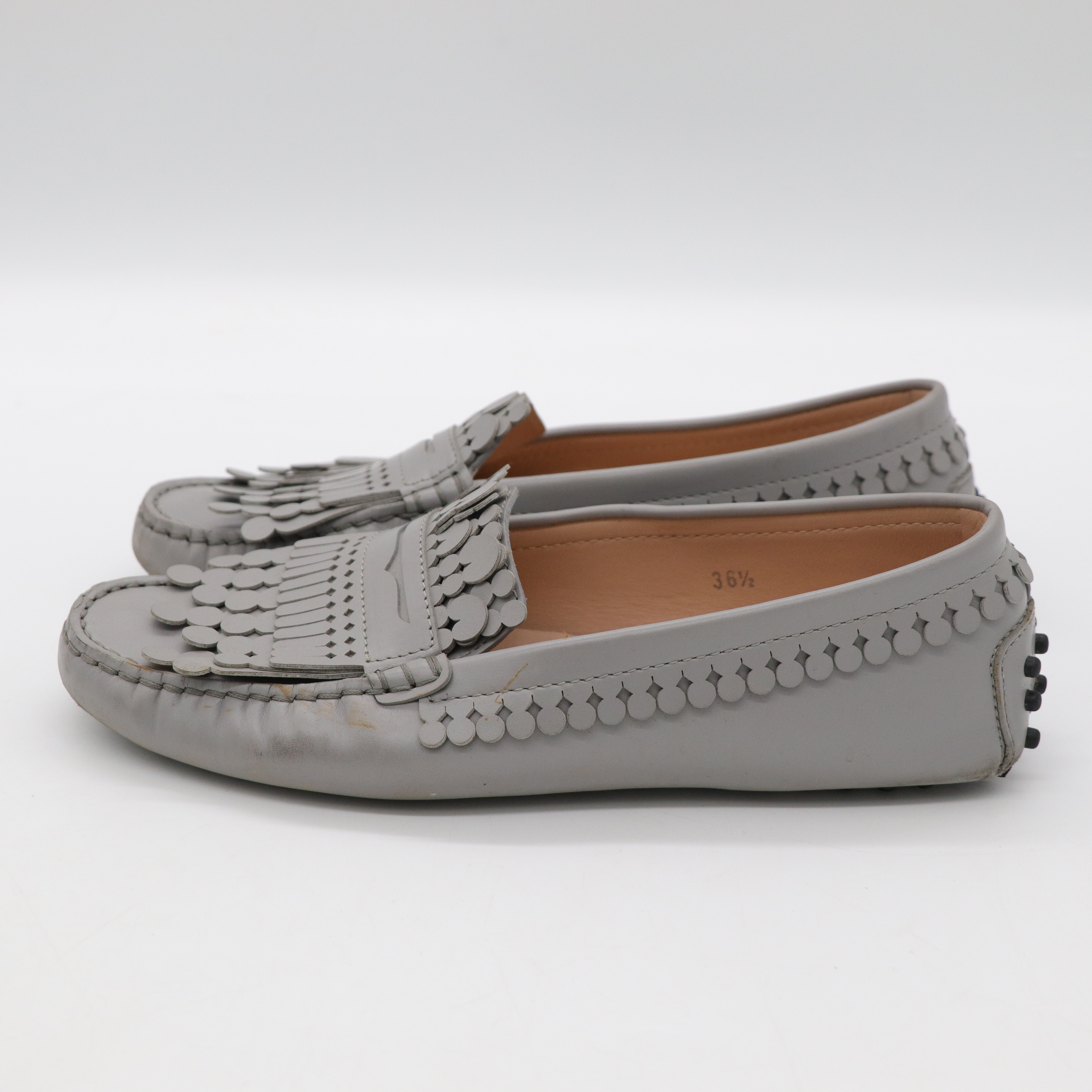 Tods 灰色豆豆鞋-7