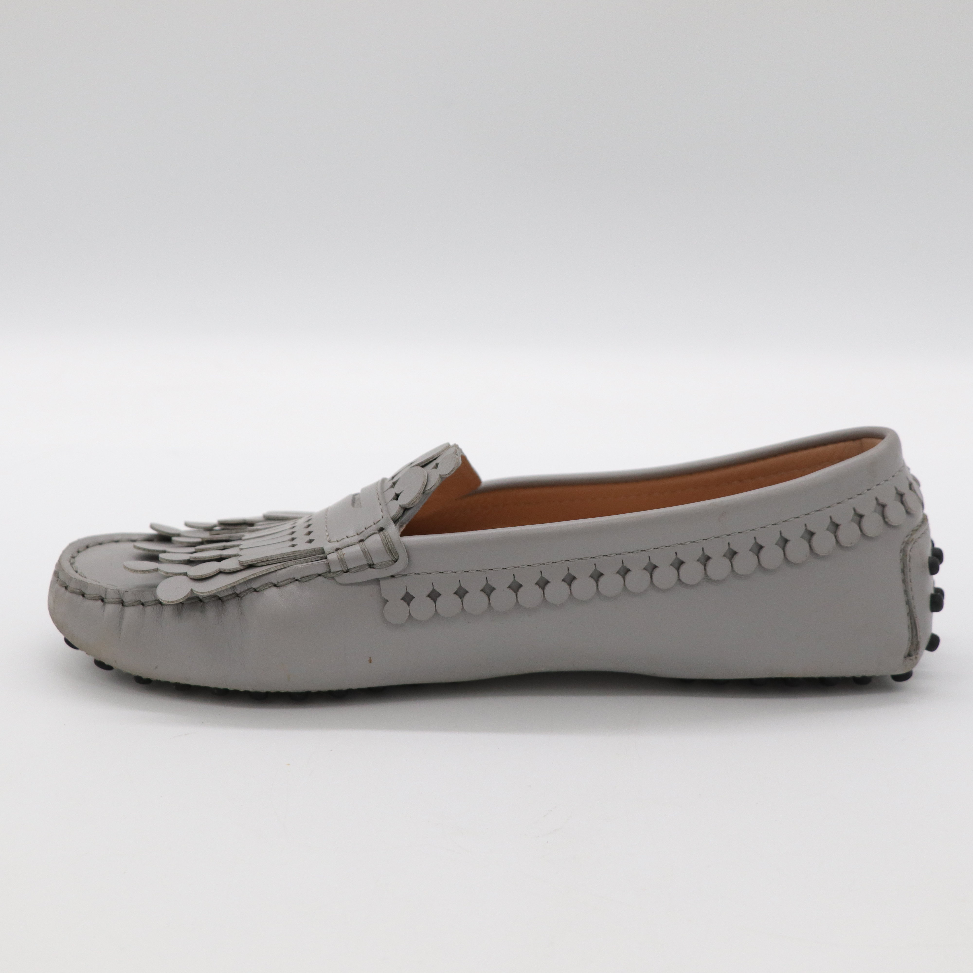 Tods 灰色豆豆鞋-8