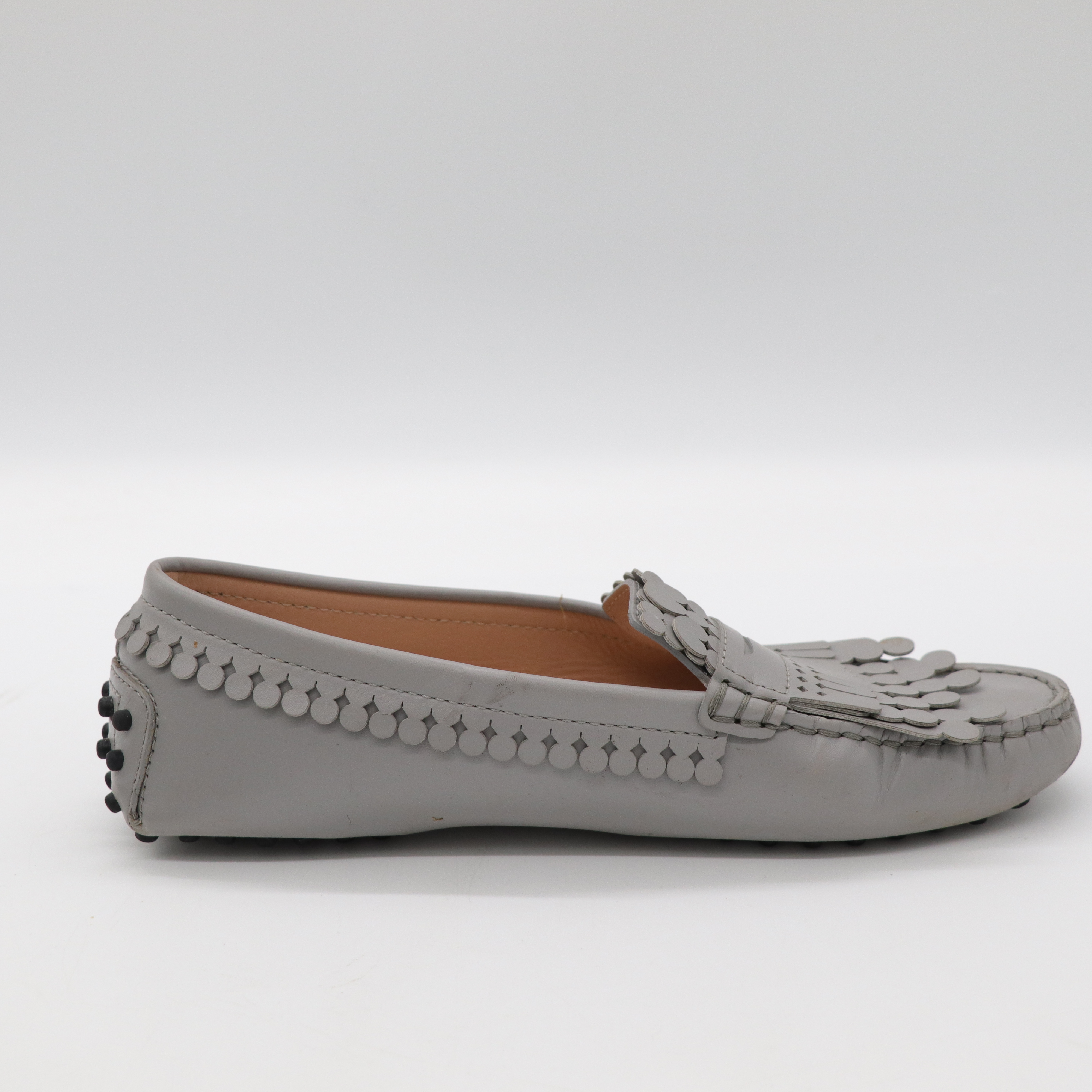 Tods 灰色豆豆鞋-9