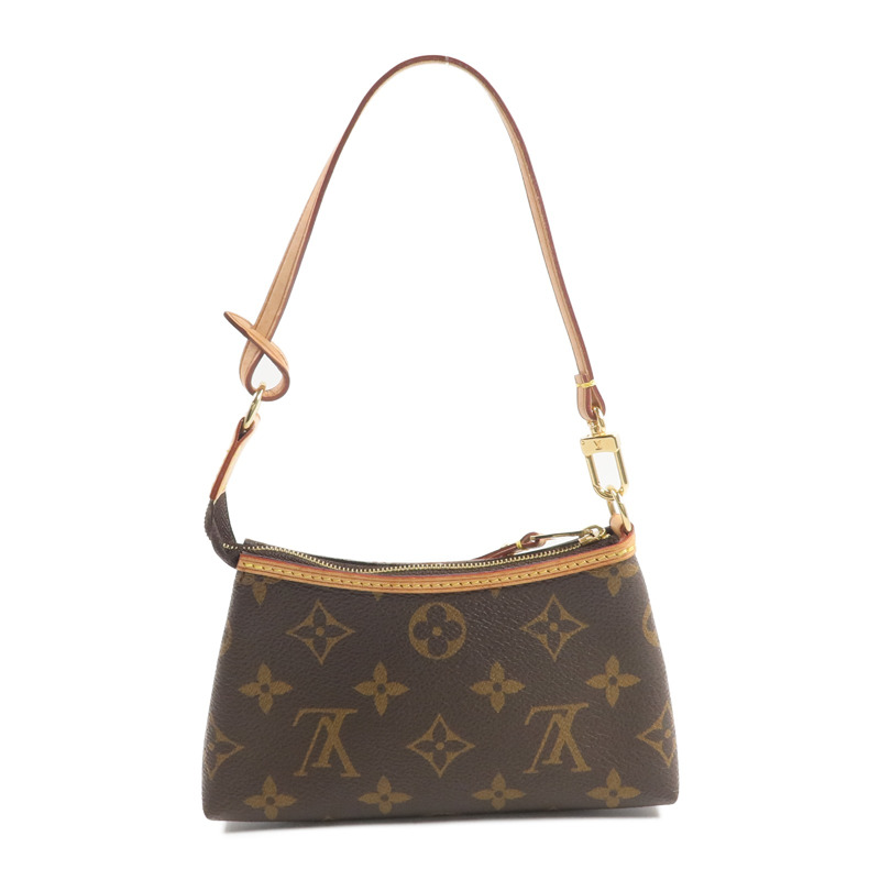 LOUIS VUITTON Monogram Mini Pochette Delightful手拿包-1