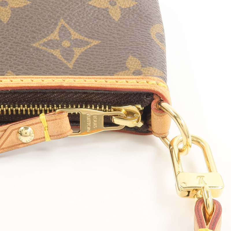 LOUIS VUITTON Monogram Mini Pochette Delightful手拿包-5