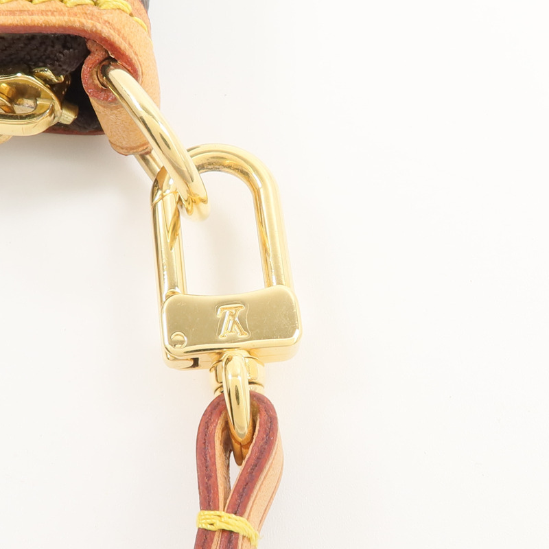 LOUIS VUITTON Monogram Mini Pochette Delightful手拿包-6