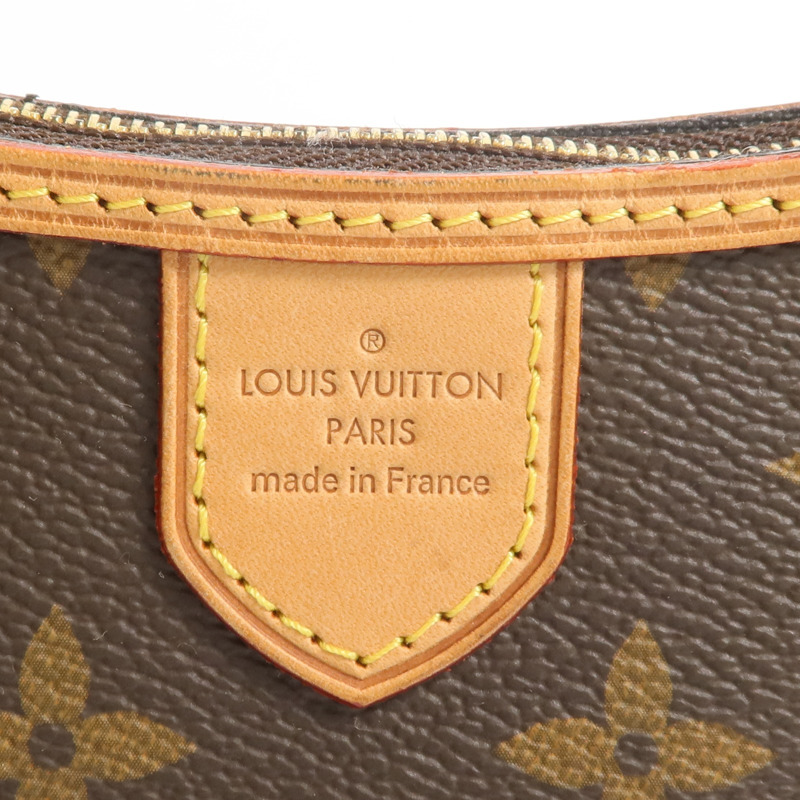 LOUIS VUITTON Monogram Mini Pochette Delightful手拿包-7