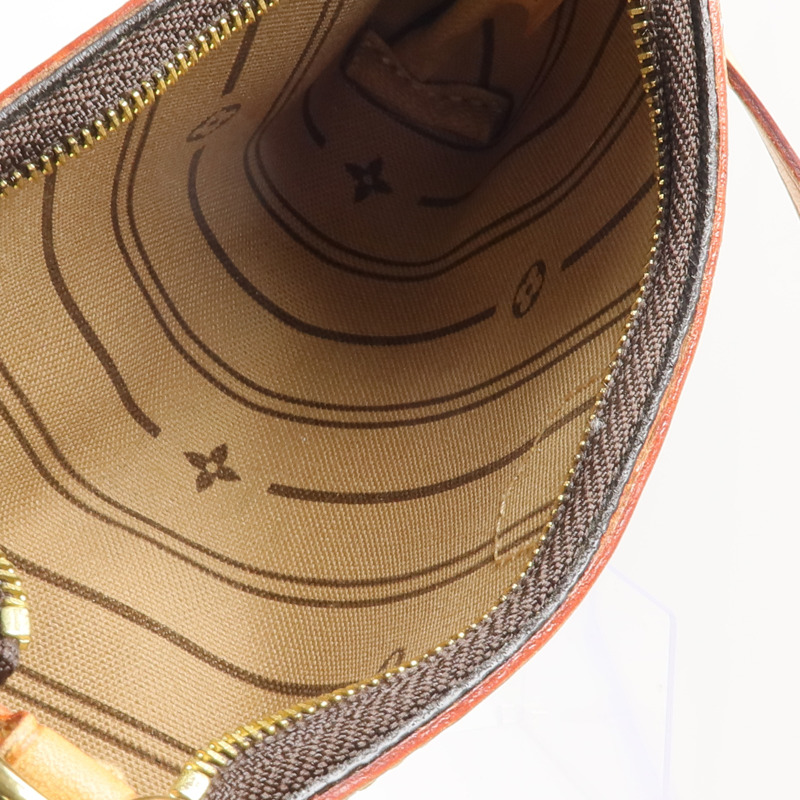 LOUIS VUITTON Monogram Mini Pochette Delightful手拿包-8