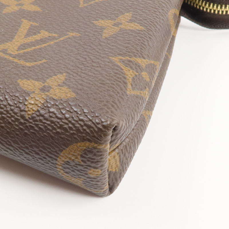LOUIS VUITTON Monogram Mini Pochette Delightful手拿包-10