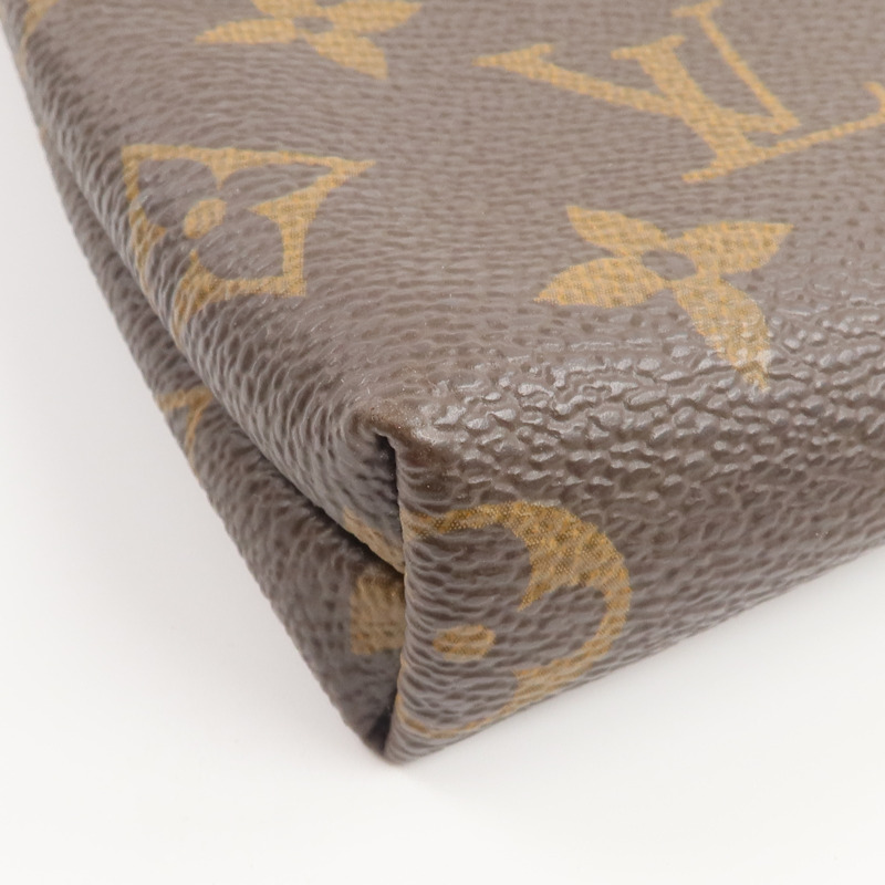 LOUIS VUITTON Monogram Mini Pochette Delightful手拿包-11