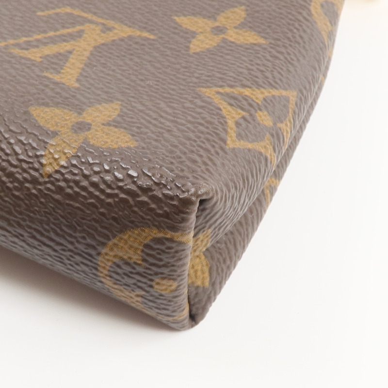 LOUIS VUITTON Monogram Mini Pochette Delightful手拿包-12