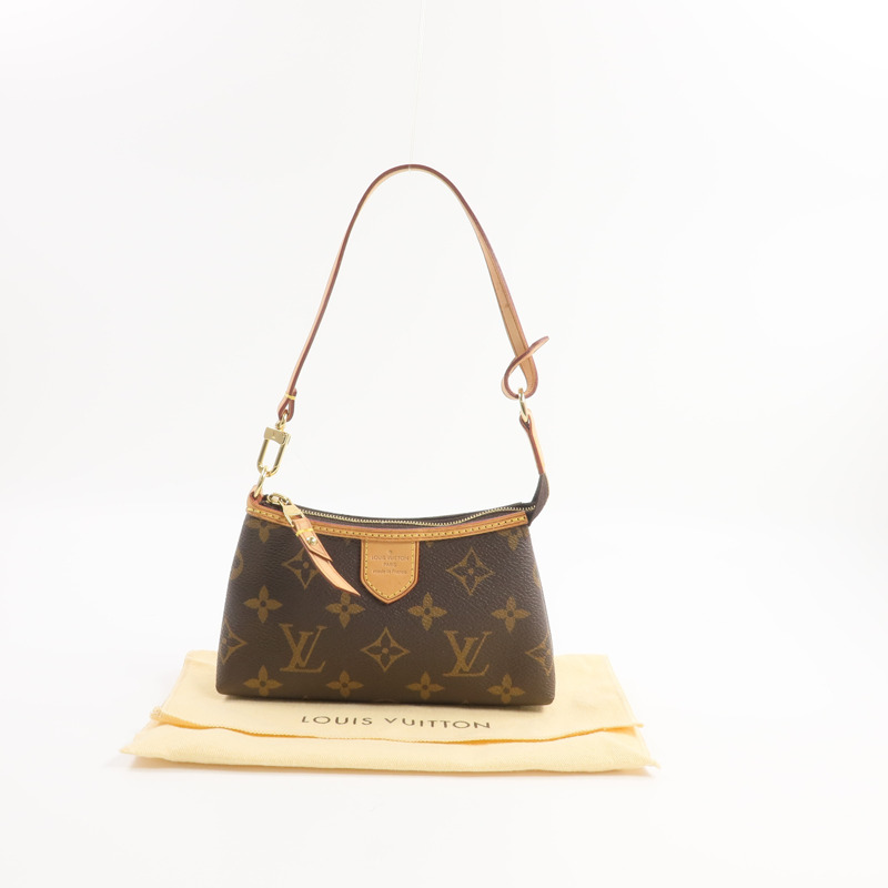 LOUIS VUITTON Monogram Mini Pochette Delightful手拿包-14