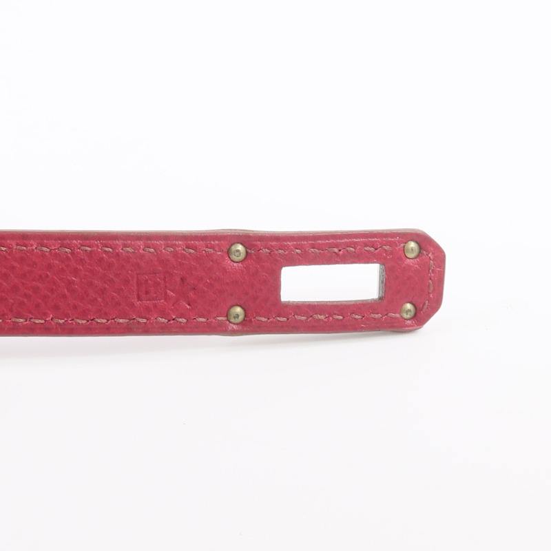 HERMES Epsom皮革Kelly Long Wallet長錢包Rubis-14