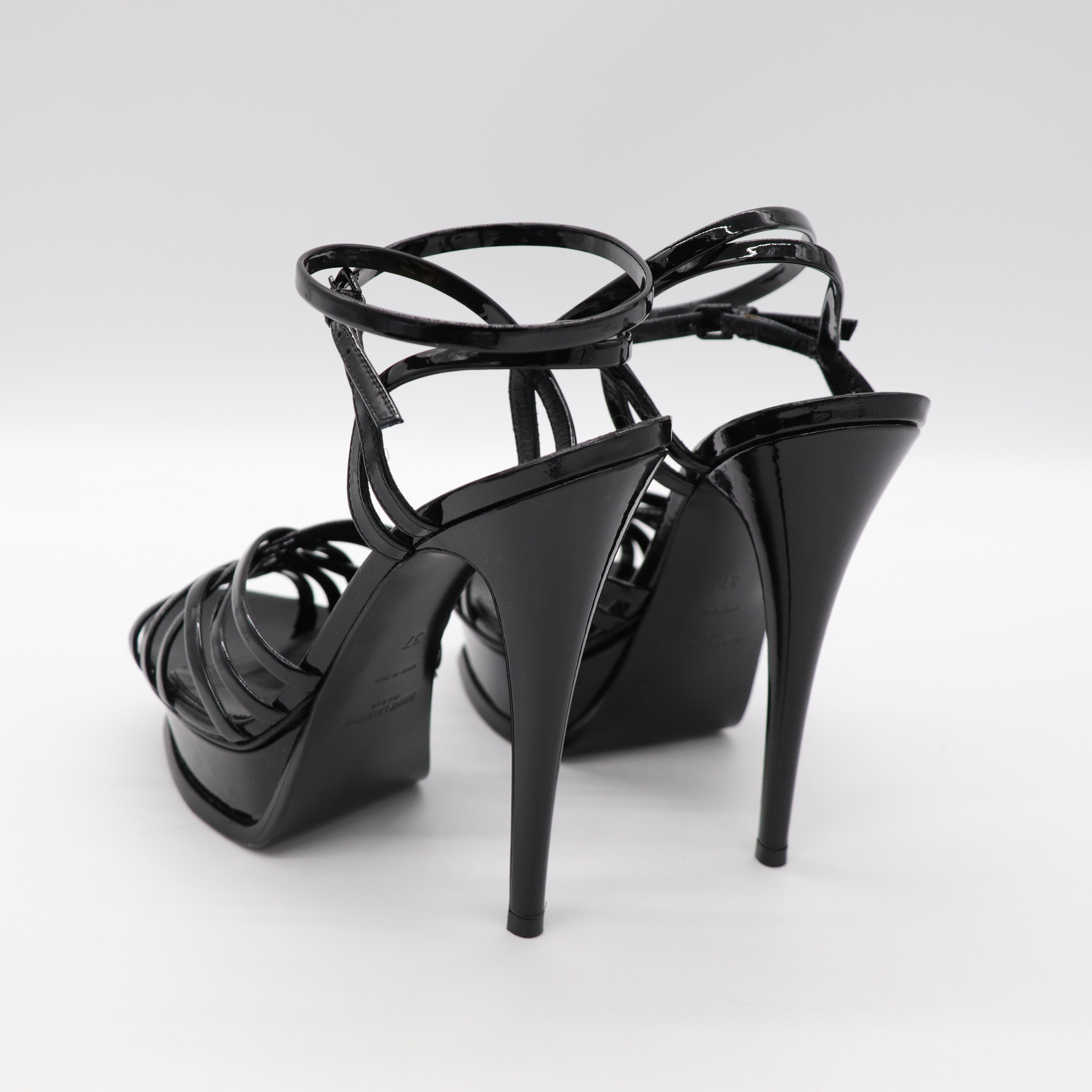 Saint Laurent 黑色高跟鞋-6