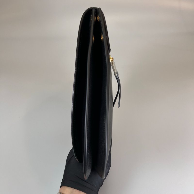 近新品 CELINE 黑SOFT TRIOMPHE BESACE手袋-3