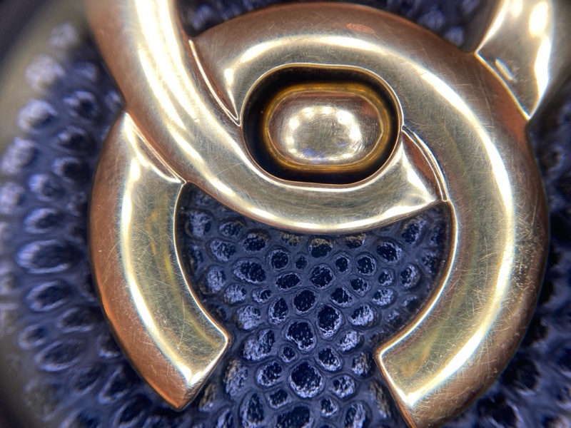 Chanel cf黑金荔枝皮 jumbo 20開 單包 🈚附件-10