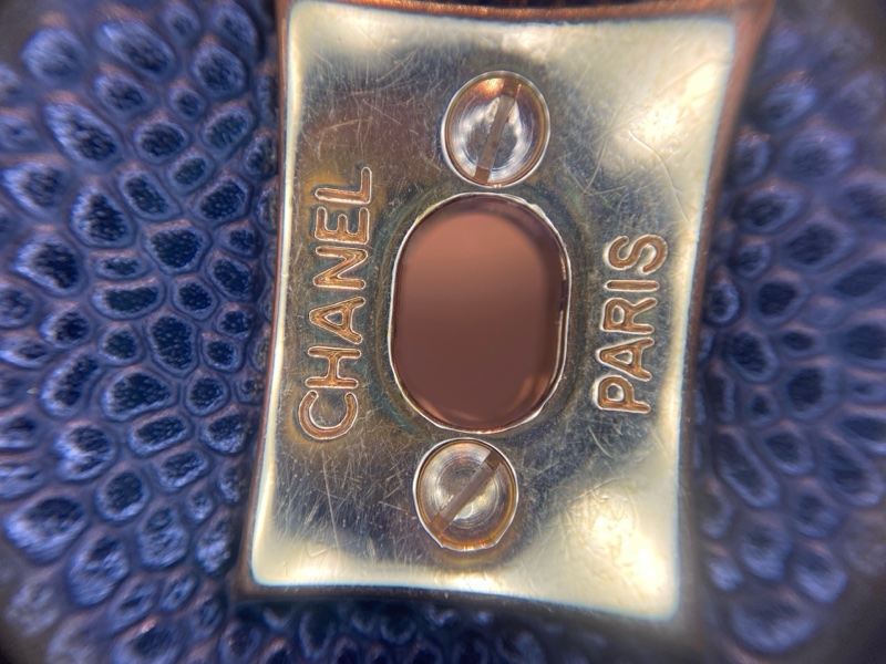 Chanel cf黑金荔枝皮 jumbo 20開 單包 🈚附件-12