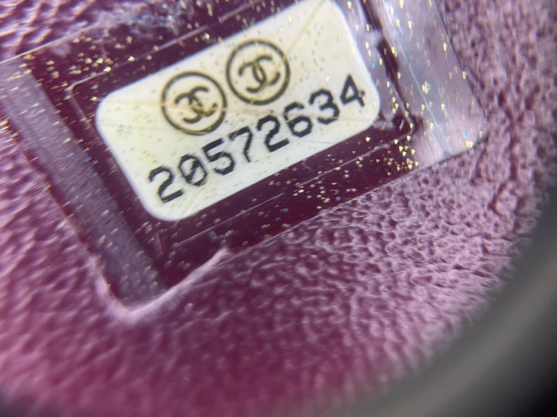 Chanel cf黑金荔枝皮 jumbo 20開 單包 🈚附件-16