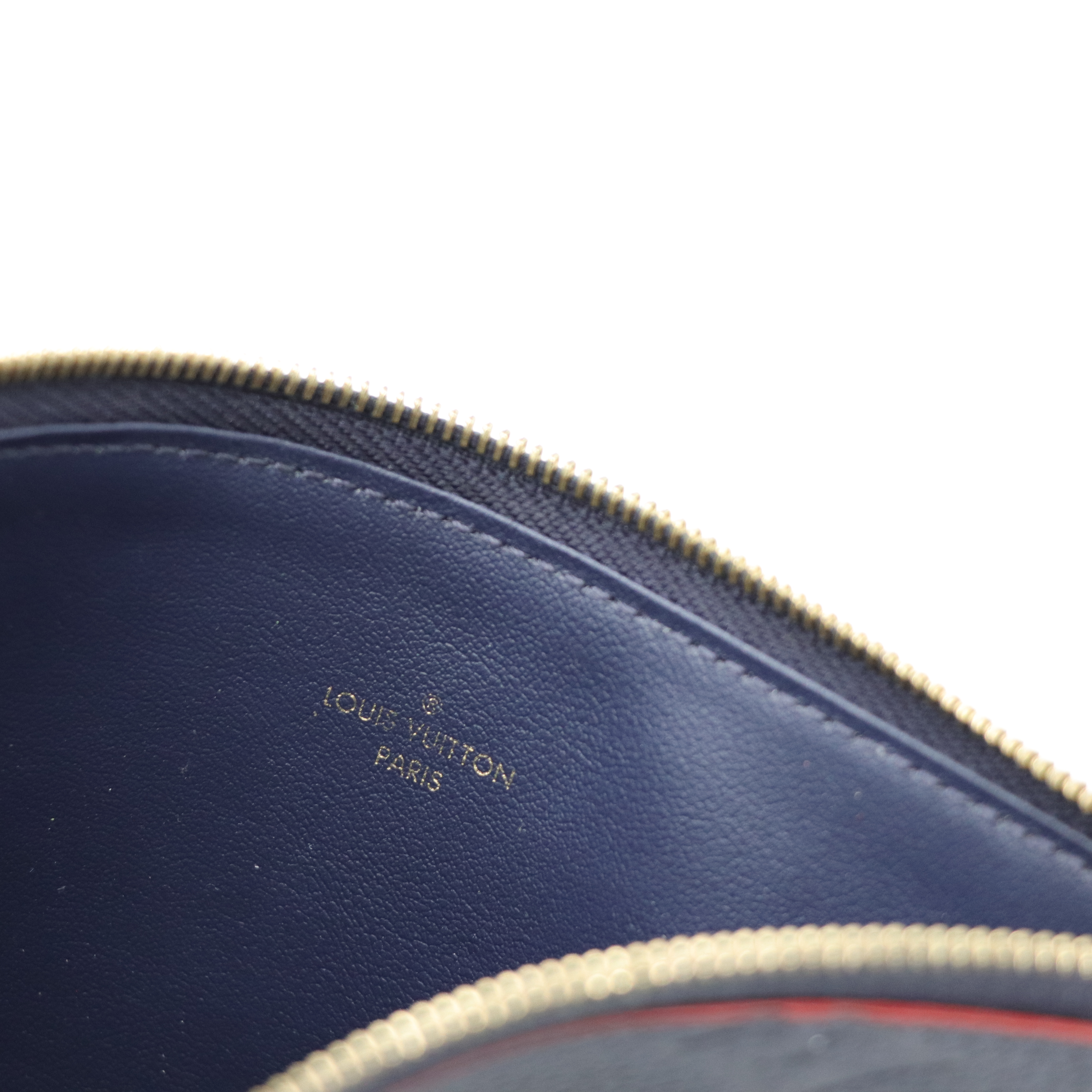Louis Vuitton 路易威登 黑色 信封包 斜背包 紅內裡-22