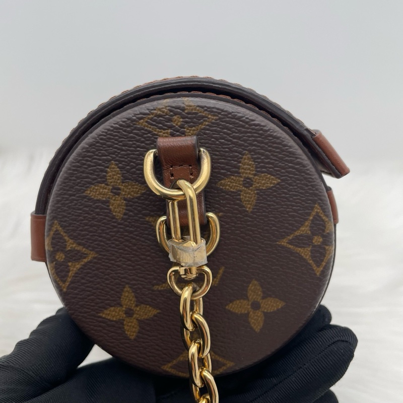 路易威登/Louis Vuitton Papillon Trunk 巴比龍 芯片款 尺寸19 x 9 x 9cm 附件 肩帶 鏈條-3