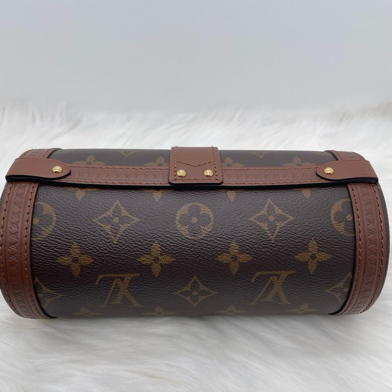 路易威登/Louis Vuitton Papillon Trunk 巴比龍 芯片款 尺寸19 x 9 x 9cm 附件 肩帶 鏈條-5
