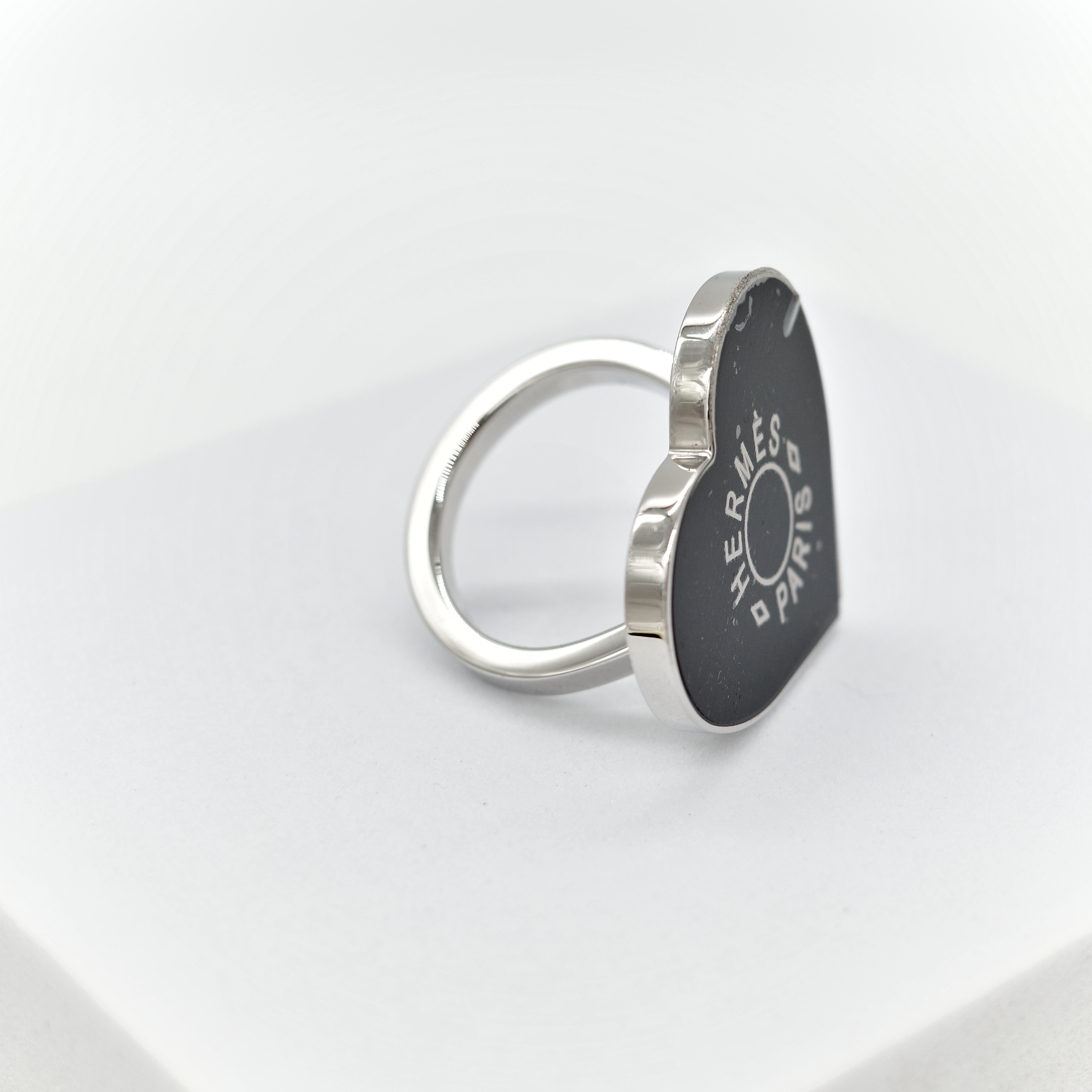 Hermès 愛馬仕 愛心 絲巾扣-3