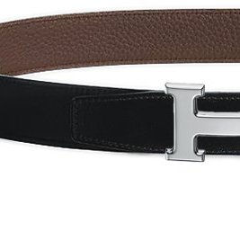 32mm 雙面皮革腰帶-1