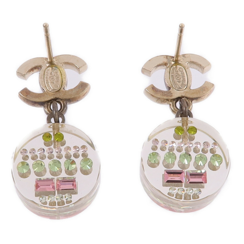 CHANEL PVC/金屬Earrings耳環-2