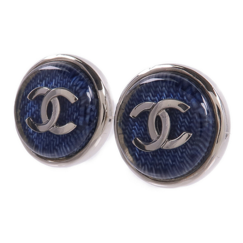 CHANEL PVC/金屬Earring耳環-1