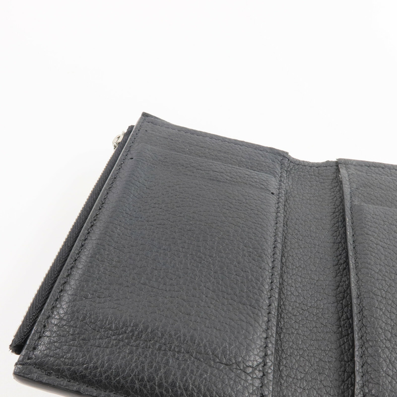 LOUIS VUITTON 牛皮皮革Mylockme Compact Wallet錢包-13