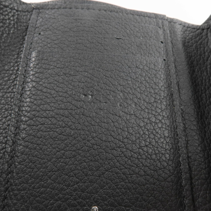 LOUIS VUITTON 牛皮皮革Mylockme Compact Wallet錢包-14