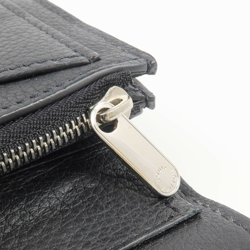 LOUIS VUITTON 牛皮皮革Mylockme Compact Wallet錢包-16