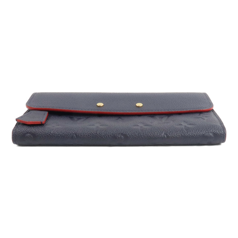LOUIS VUITTON Monogram Empreinte Marine Long Wallet長錢包-5