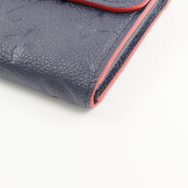 LOUIS VUITTON Monogram Empreinte Marine Long Wallet長錢包-6