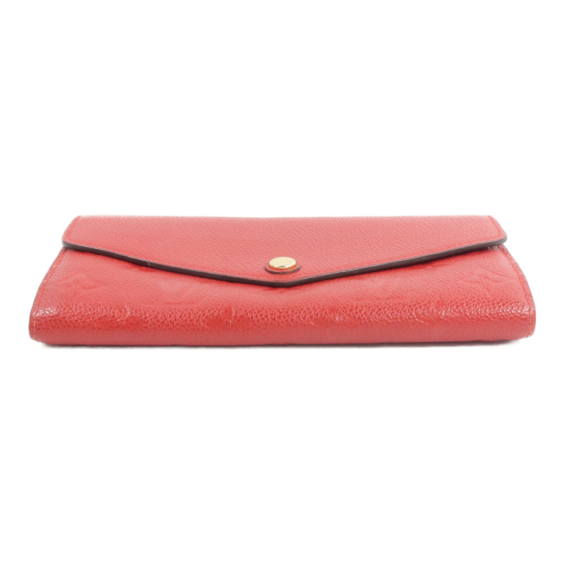 LOUIS VUITTON Monogram Empreinte Sarah長錢包-5
