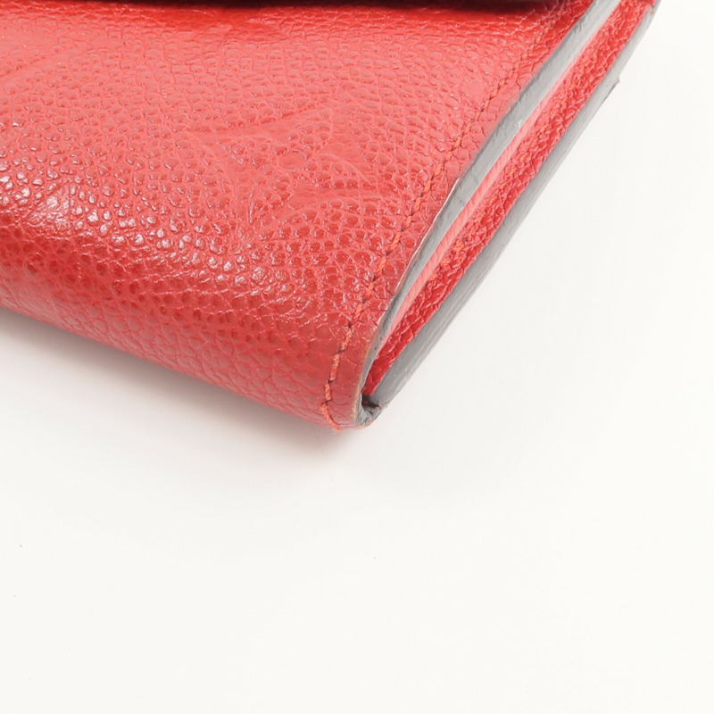 LOUIS VUITTON Monogram Empreinte Sarah長錢包-6