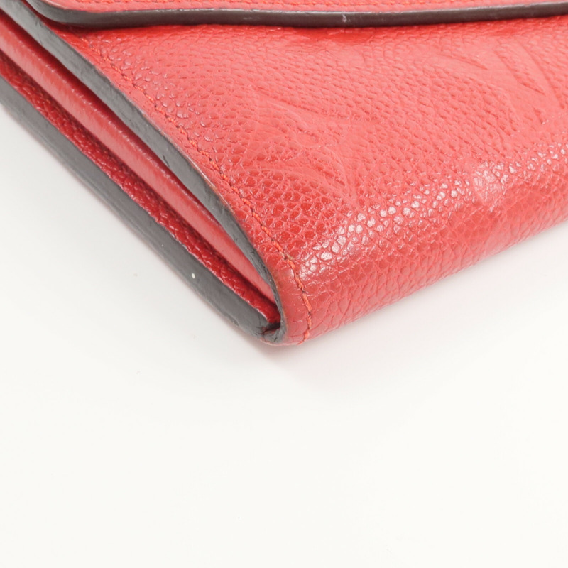 LOUIS VUITTON Monogram Empreinte Sarah長錢包-7
