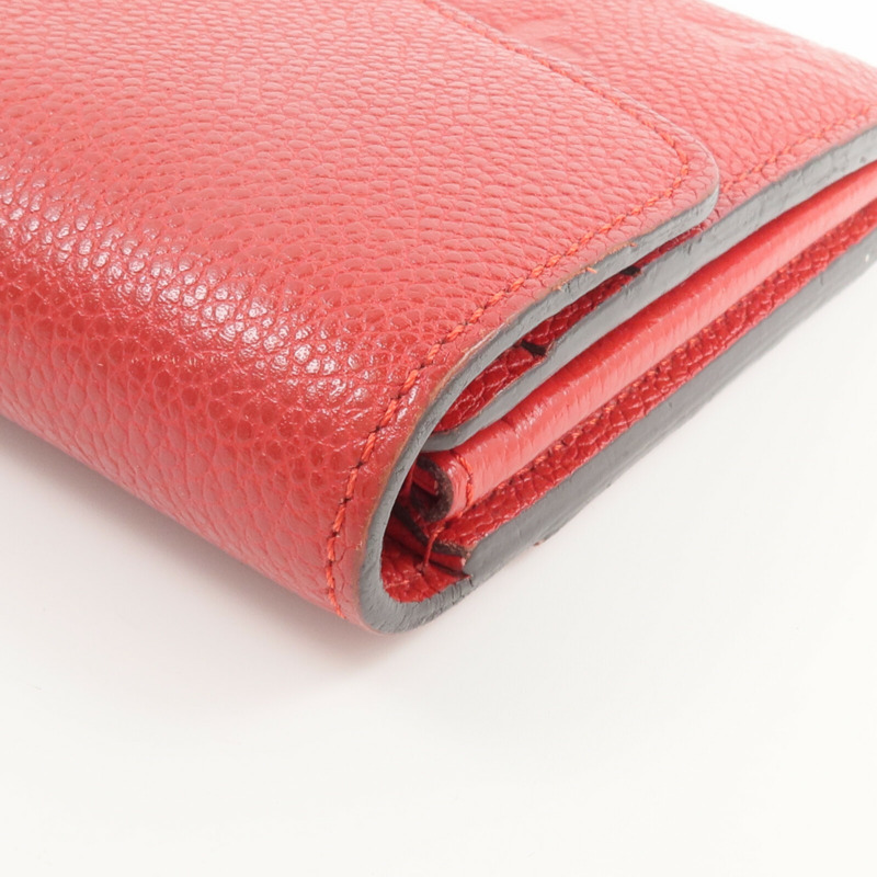 LOUIS VUITTON Monogram Empreinte Sarah長錢包-9