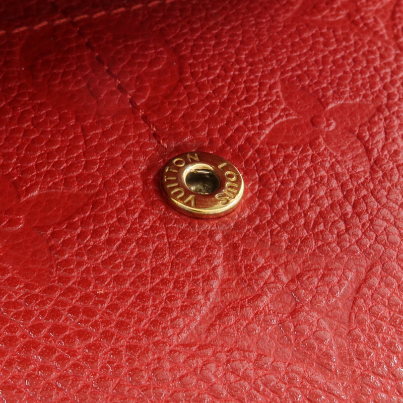 LOUIS VUITTON Monogram Empreinte Sarah長錢包-11
