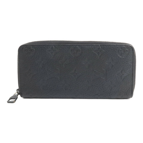 LOUIS VUITTON Monogram Taurillon Zip Vertical Wallet長錢包