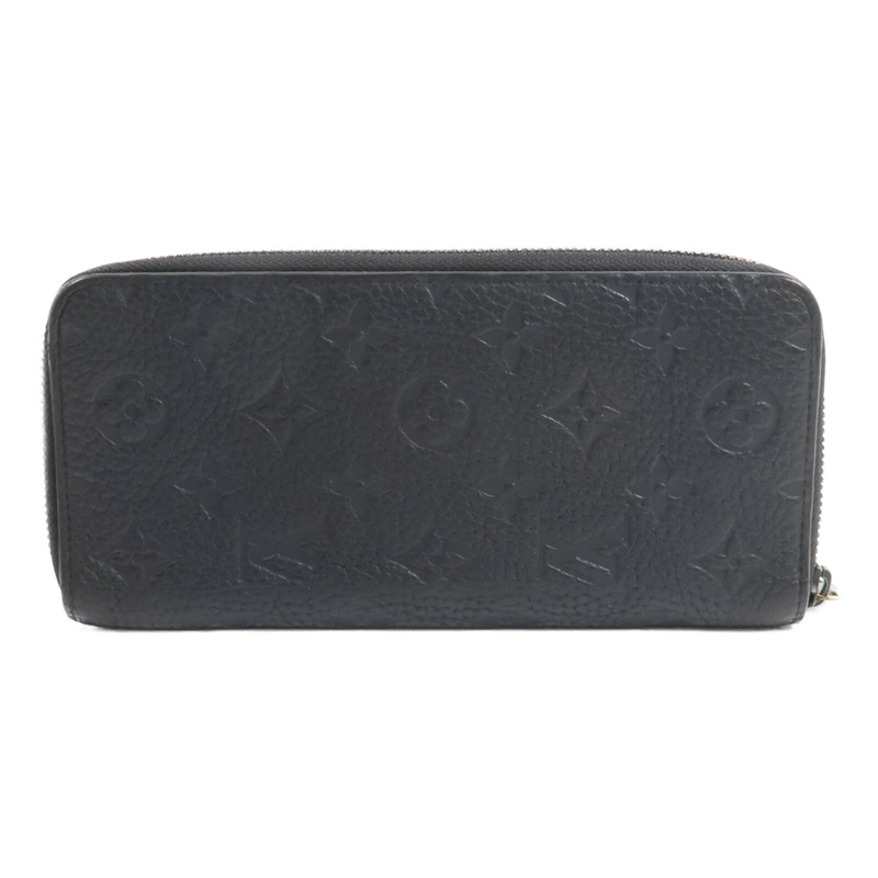 LOUIS VUITTON Monogram Taurillon Zip Vertical Wallet長錢包-1