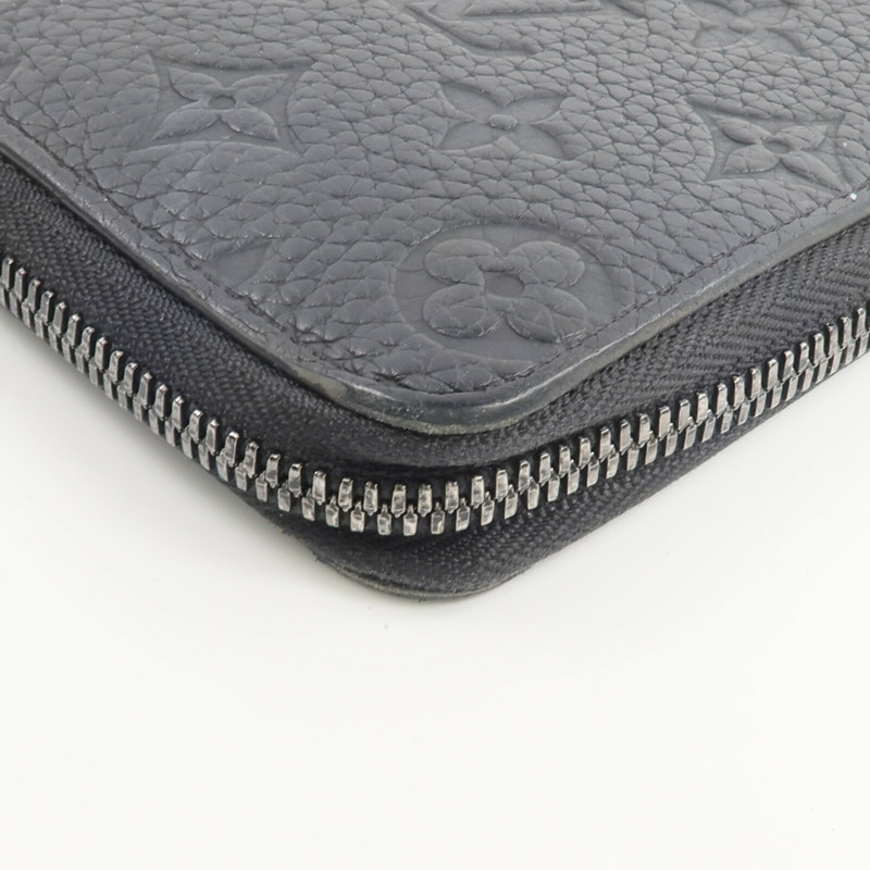 LOUIS VUITTON Monogram Taurillon Zip Vertical Wallet長錢包-8