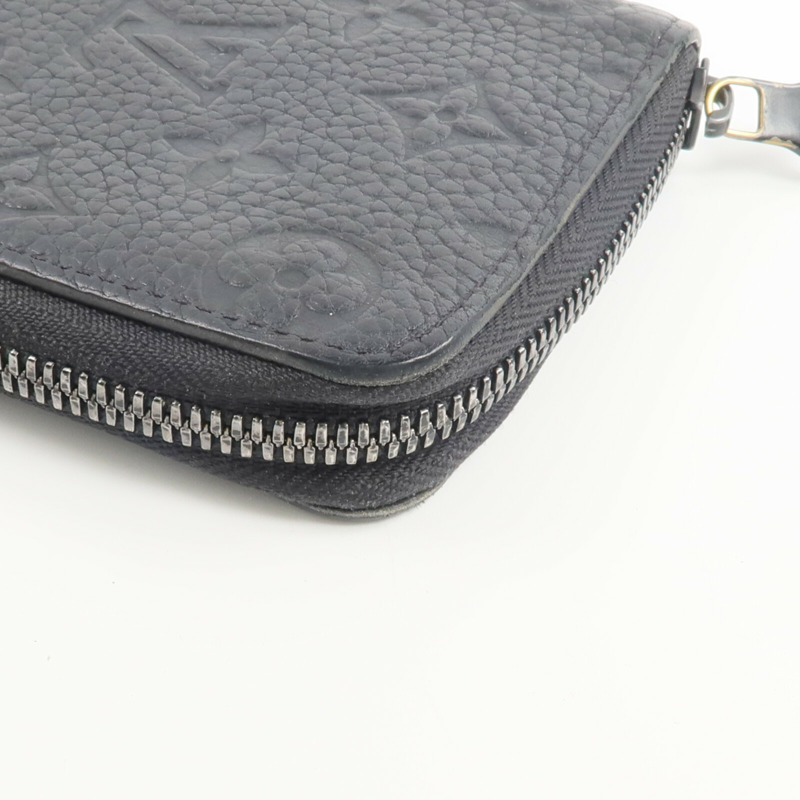 LOUIS VUITTON Monogram Taurillon Zip Vertical Wallet長錢包-9